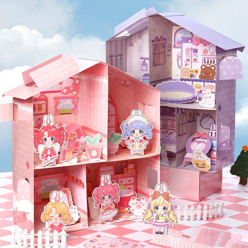 Kawaii Doll s House Kit with Furniture and Accessories The Kawaii Nest