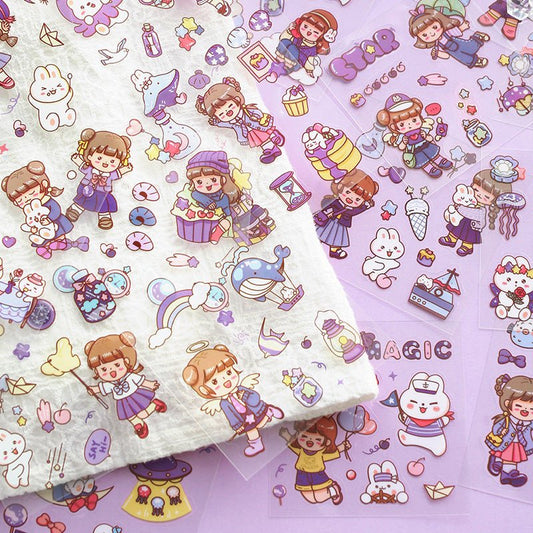 25 Sheets Sticker Packs - The Kawaii Nest