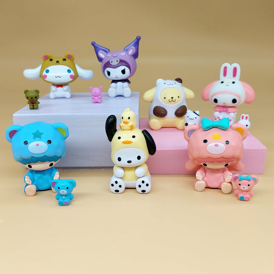 Character Cake Toppers - The Kawaii Nest