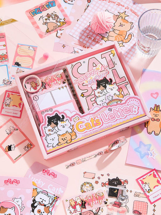 Cute Cat Journal Gift Set - The Kawaii Nestjournals