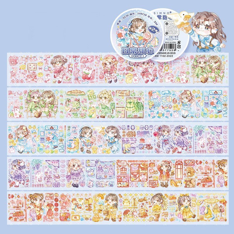 Cute P.E.T. Sticker Rolls ~ Emile - The Kawaii Nest