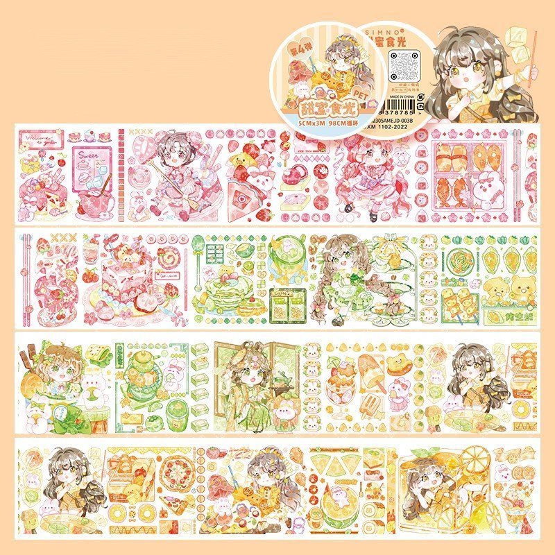 Cute P.E.T. Sticker Rolls ~ Emile - The Kawaii Nest