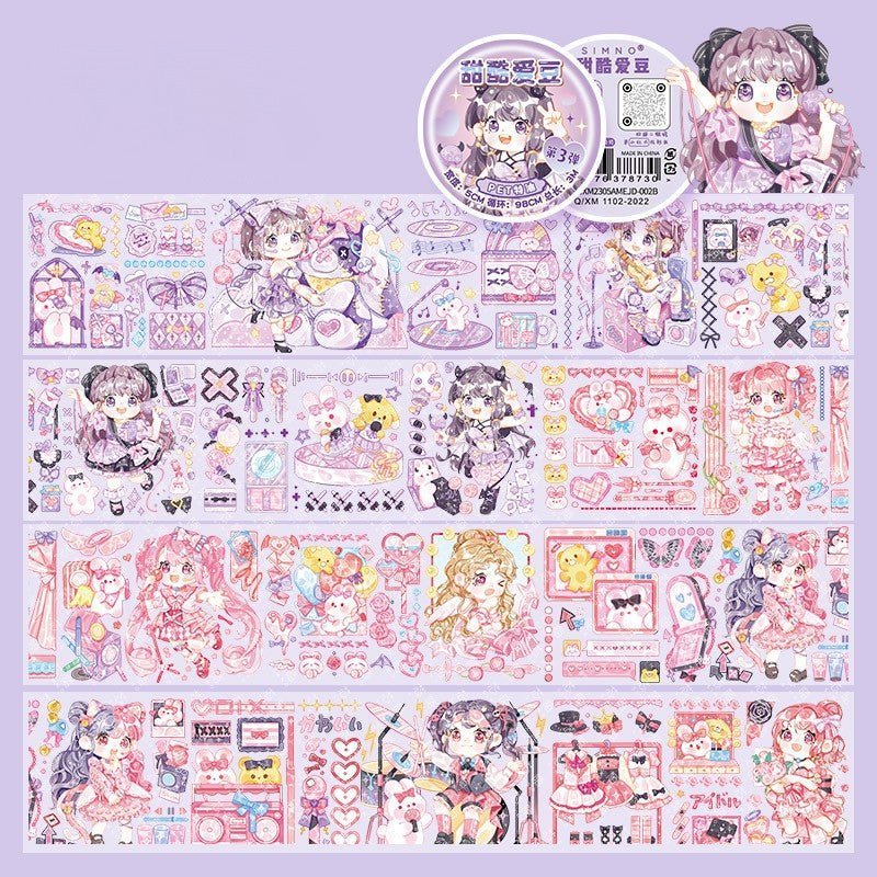 Cute P.E.T. Sticker Rolls ~ Emile - The Kawaii Nest