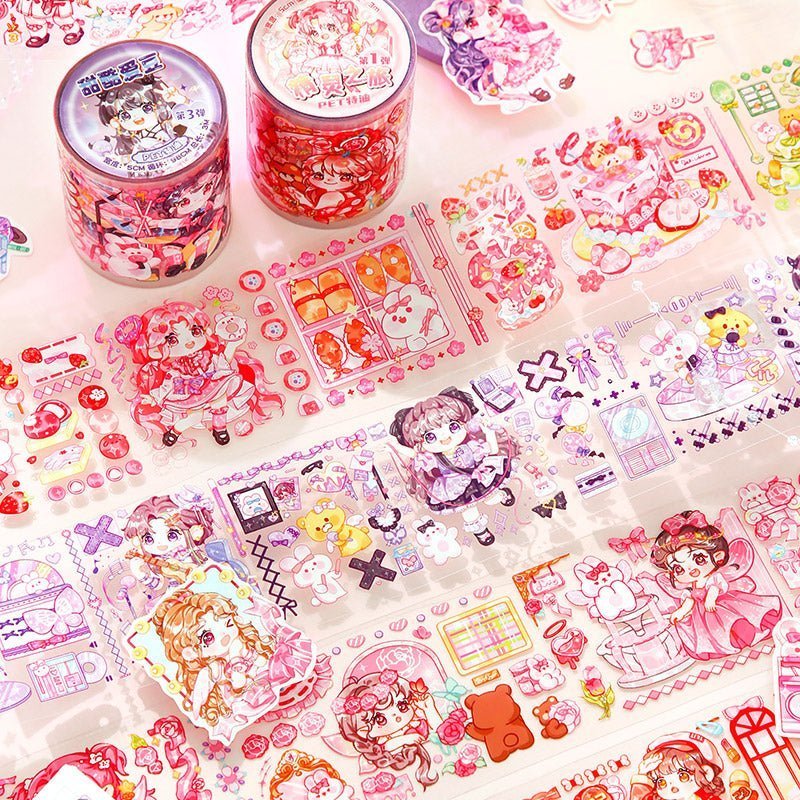 Cute P.E.T. Sticker Rolls ~ Emile - The Kawaii Nest