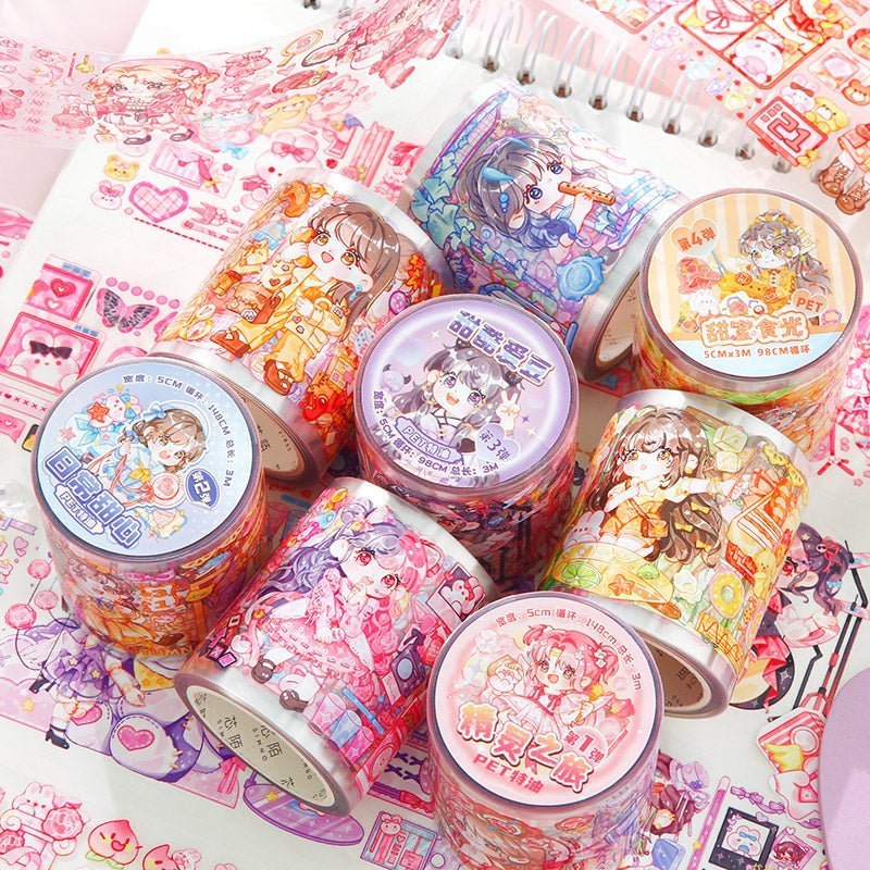 Cute P.E.T. Sticker Rolls ~ Emile - The Kawaii Nest