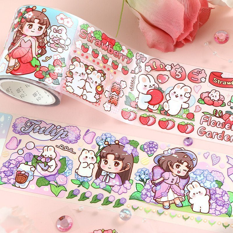 Cute P.E.T. Sticker Rolls - The Kawaii Nest