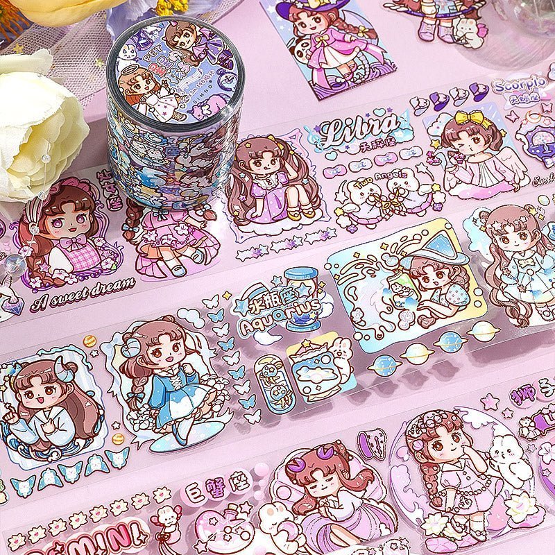 Cute P.E.T. Sticker Rolls - The Kawaii Nest