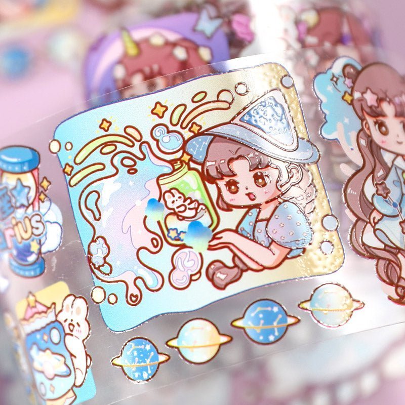 Cute P.E.T. Sticker Rolls - The Kawaii Nest