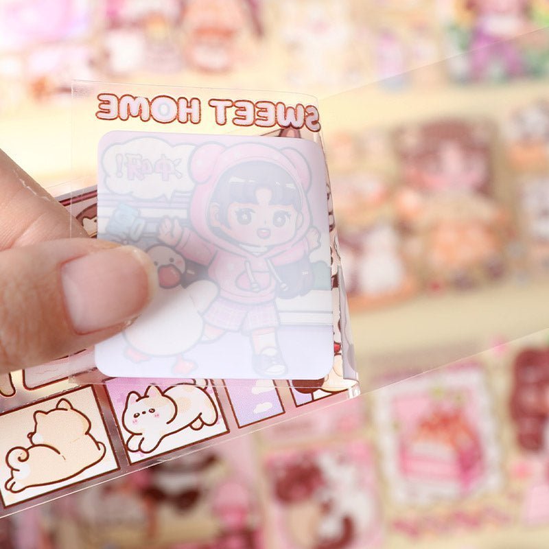 Cute P.E.T. Sticker Rolls - The Kawaii Nest