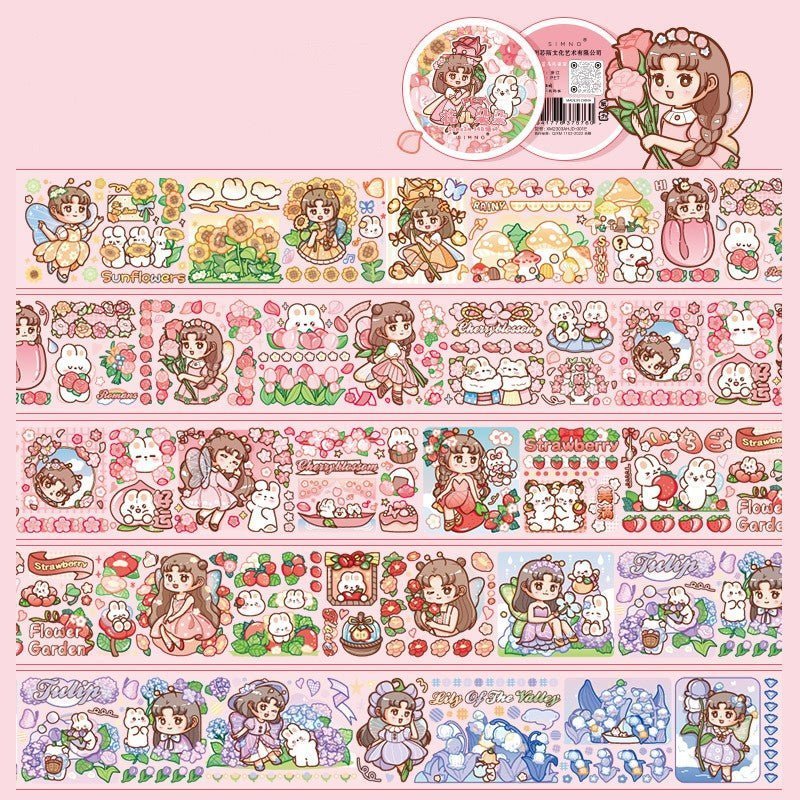 Cute P.E.T. Sticker Rolls - The Kawaii Nest