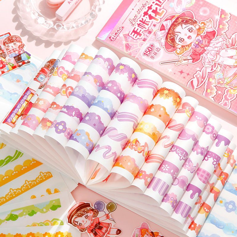 Journal Page Borders ~ Sticker Books - The Kawaii Nest