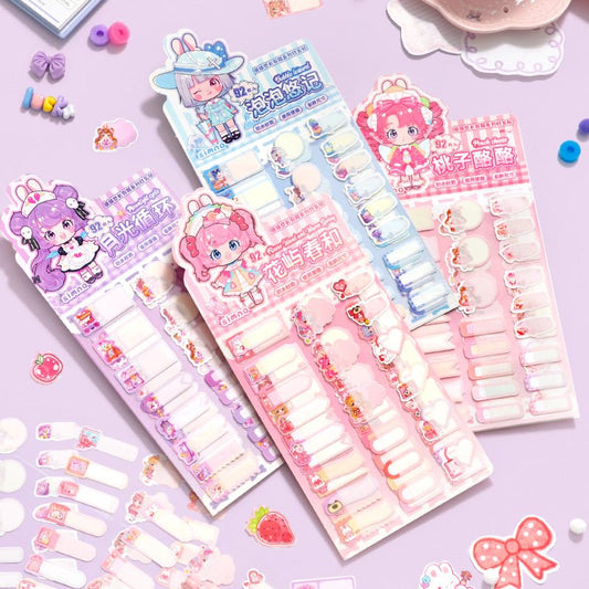 Kawaii Name Sticker Labels - The Kawaii Nest