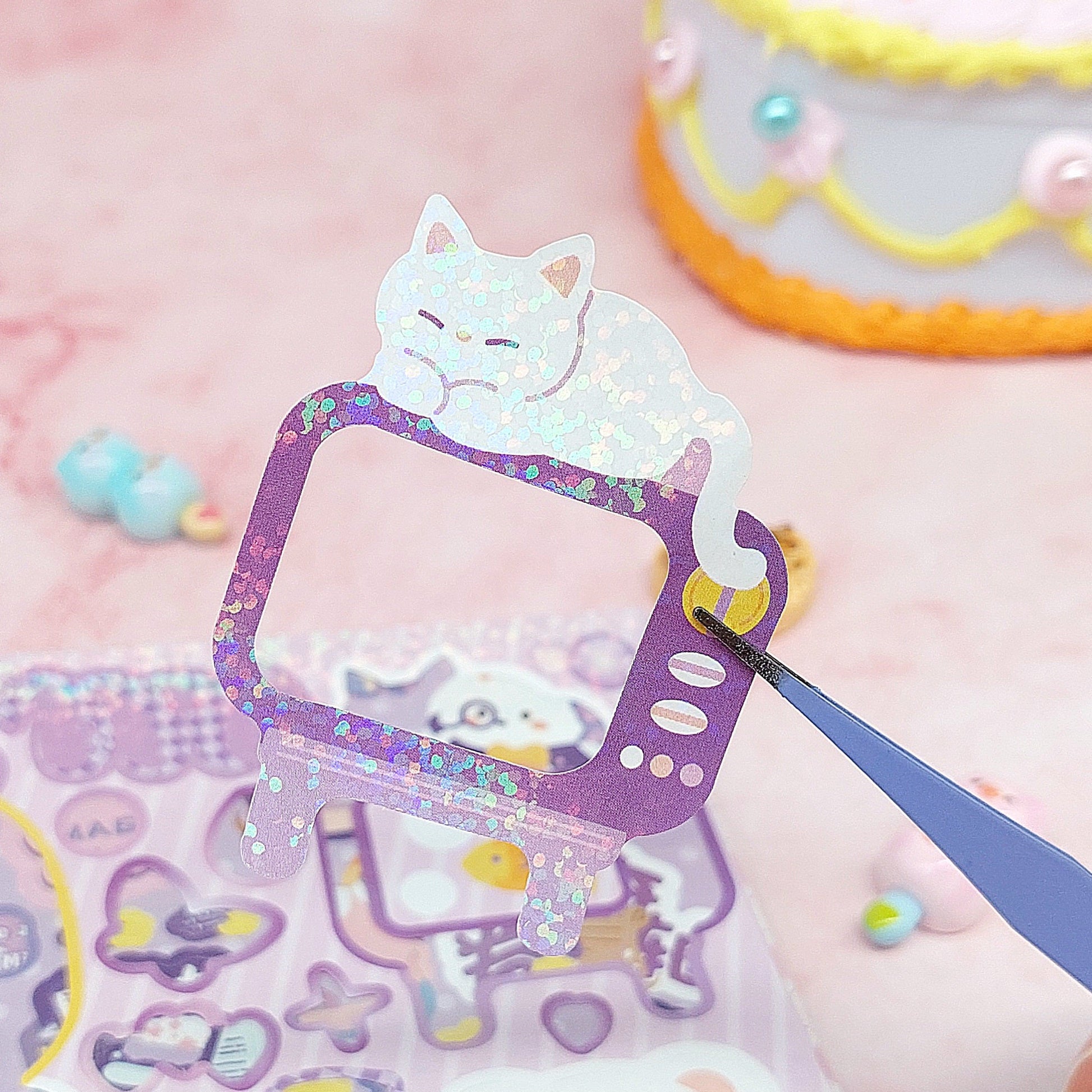 Metal Craft Tweezers - The Kawaii Nestcream craft