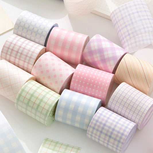 Pastel Washi Tape Patterns - The Kawaii Nest