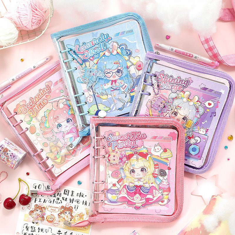 Zipper Case Notebooks - The Kawaii Nest