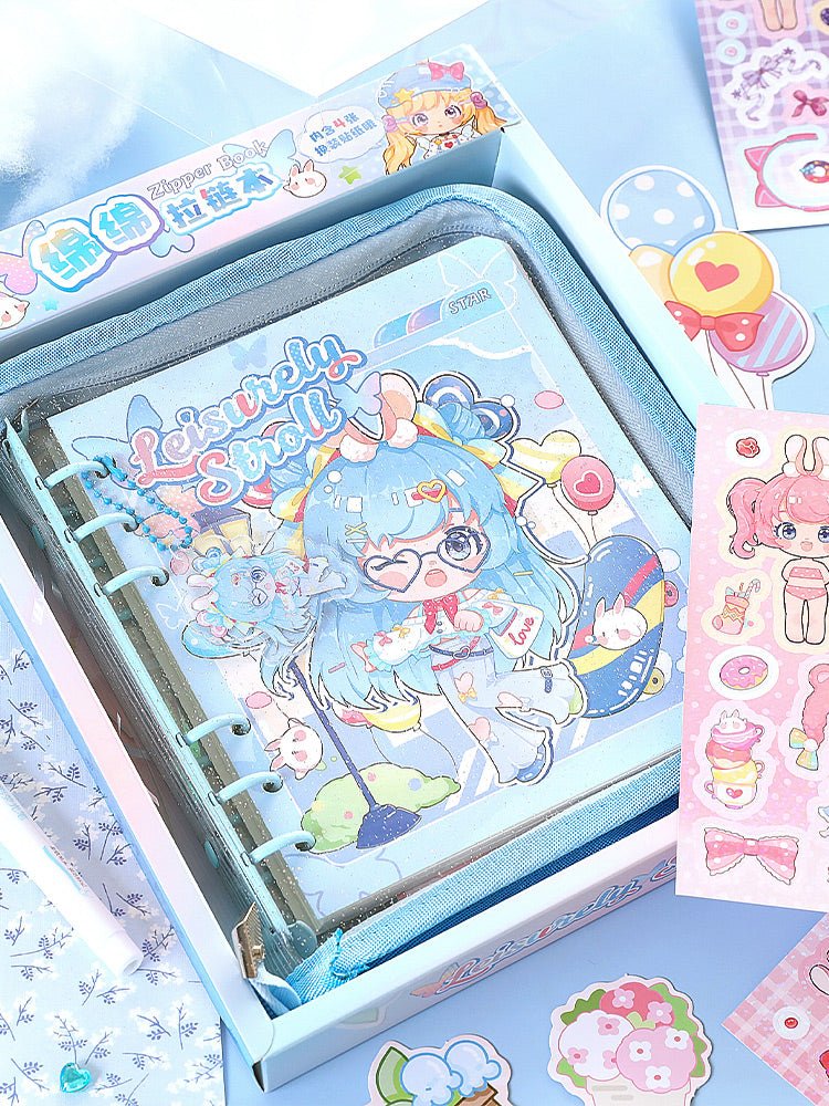 Zipper Case Notebooks - The Kawaii Nest