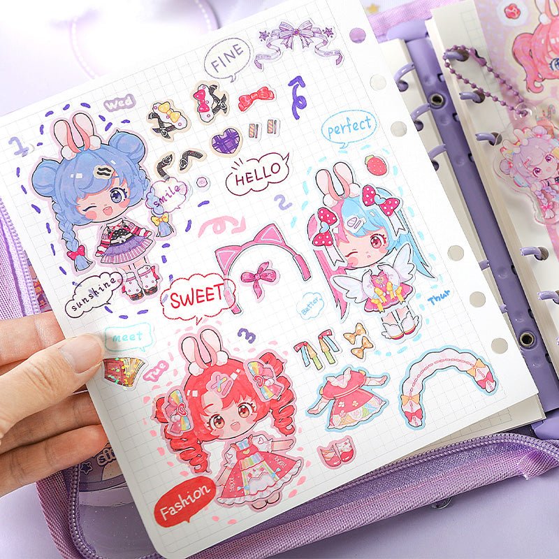 Zipper Case Notebooks - The Kawaii Nest